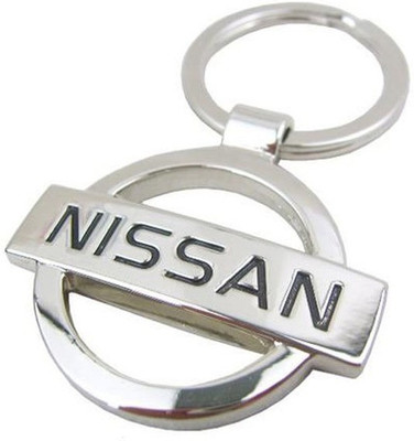 

Tech Pro Metal Nissan Car Key Chain(Silver)