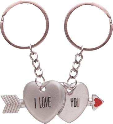 

Oyedeal I Love You Hearts Together KYCN516 Key Chain(Multicolor)