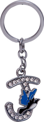 

Zeroza Alphabet Letter J LJ04 Key Chain(Multicolor)