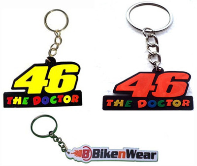 

Bikenwear Doctor46 Key Chain(Yellow, Red)