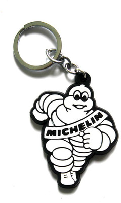 

BikeStuff B-KC17 Key Chain(White, Black)