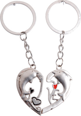 

Zeroza Dolphin Couple CPL73 Key Chain(Multicolor)