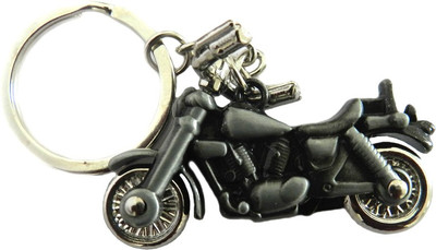 

Techpro Royal Enfield Bullet Model Key Chain(Silver)