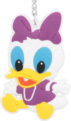 

Vaishnavi Non-Toxic Real Silicone Key Chain(White, Purple)