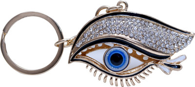 

Dealfinity Studded Fengshui Evil Eye Metal DKYCN1573 Key Chain(Multicolor)