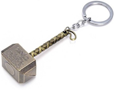 ECSTASY Thor Hammer Keychain Key Chain (Gold) Key Chain(Gold)