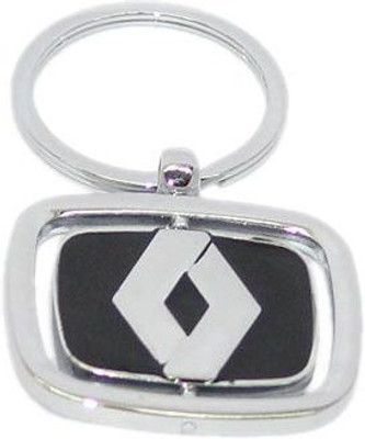 

Aura Renault Cars Imported Double Sided Revolving Locking Key Chain(Multicolor)
