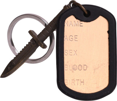 

Zeroza Dragger Knife Full Metal FY79 Key Chain(Multicolor)