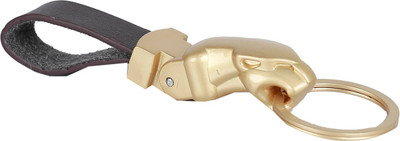 

Zeroza Jaguar Leather Metallic JR11 Key Chain(Multicolor)
