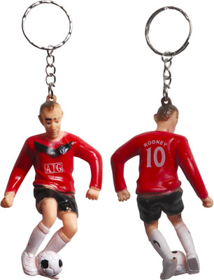 

Oyedeal Football Player Rooney Key Chain(Red)