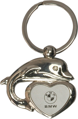 Oyedeal BMW Dolphin Shape Key Chain(Silver)