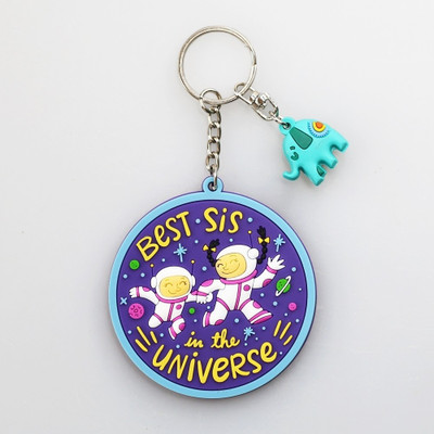 chumbak Best Sister Key Chain(Multicolor) chumbak Best Sister Key Chain(Multicolor)