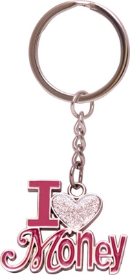

Oyedeal KYCN993 I Love Money Metal Key Chain(Multicolor)