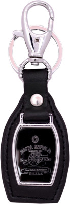 

Zeroza Royal Enfield Made Like a Gun Rubber RE69 Locking Key Chain(Black)