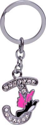 

Oyedeal KYCN856 Letter J Key Chain(Multicolor)