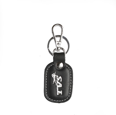 

Techpro Leatherite Black Colour TVS Locking Key Chain(Multicolor)