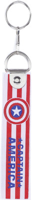 

Zeroza Captain America ML131 Double Sided Key Chain(Multicolor)