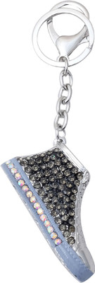

Super Drool Grey Crystal Locking Key Chain(Grey)