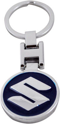 

Techpro Doublesided Blue Suzuki Metal Key Chain(Multicolor)