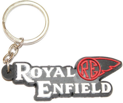 

Aura Royal Enfield Symbol Rubber Key Chain(Multicolor)