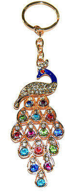 

zhosy peacock Locking Key Chain(Multicolor)