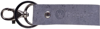 

Hidegear Genuine Leather Locking Key Chain(Grey)