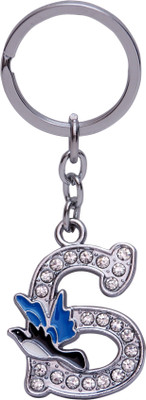 

Zeroza Alphabet Letter S LS05 Key Chain(Multicolor)
