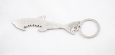

Forty Creek Fish With Opener Key Chain(Silver)