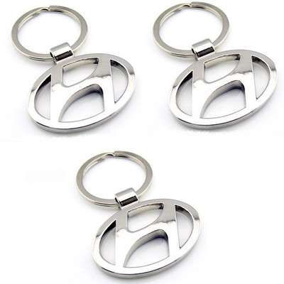 50% OFF on Onlinemart Hundai Full Metal KeyRing (Pack of 3) Key Chain(Silver) 50% OFF on Onlinemart Hundai Full Metal KeyRing (Pack of 3) Key Chain(Silver)