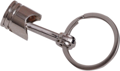 

Dealfinity Piston Shape Metal Key Chain(Silver)
