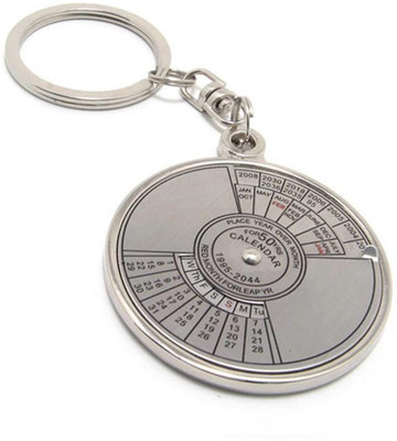 

Shopchoice CALENDER UPTO 50 YEARS Key Chain(Silver)