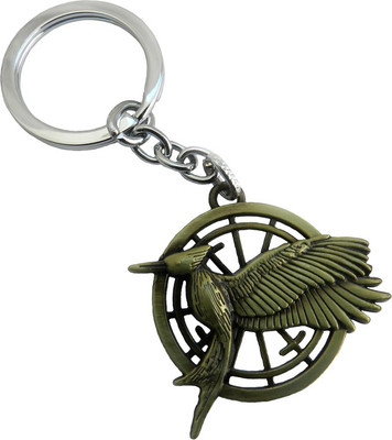 

Techpro Hunger Games Mockingjay Bird Key Chain(Silver)