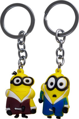 

Forty Creek Minions Brown & Blue Key Chain(Multicolor)
