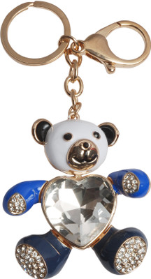 

Oyedeal Studded Diamond Teddy Bear Locking Key Chain(Multicolor)