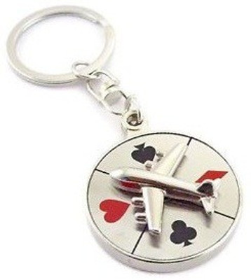 

Skyways pack of 1 Key Chain(Red, Black, Silver)