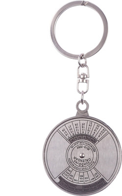 

Confident 50 Years Metal Calender Key Chain(Silver)
