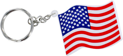 

Goodbuy US Flag Key Chain(Red, Blue, White)