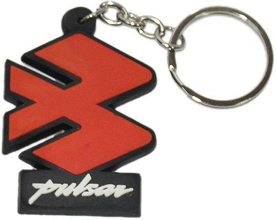 

Aura Pulsar Bike Rubber Key Chain(Red)