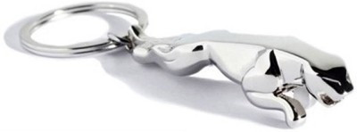 Webshoppers Jaguar Metallic Key Chain Key Chain(Silver) Webshoppers Jaguar Metallic Key Chain Key Chain(Silver)