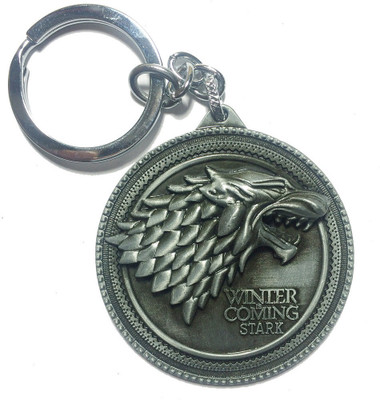 AB Posters Game Of Thrones - Winter Is Coming Key Chain(Silver)