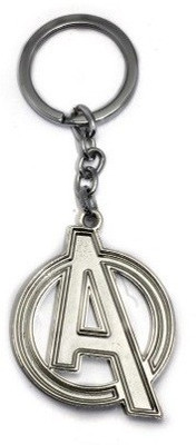 

Confident Avengers Premium Metal Silver Key Chain(Silver)