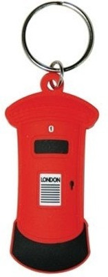 Bombay Merch London Letter Box Rubber Key Chain(Multicolor)