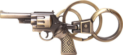 

Dealfinity Pistol Full Metal DKYCN1665 Locking Key Chain(Multicolor)