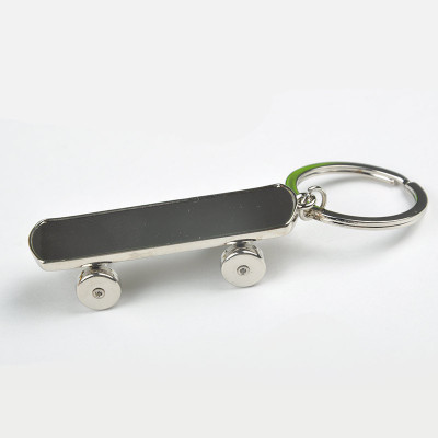 

City Choice Skate Board Key Chain(Silver)