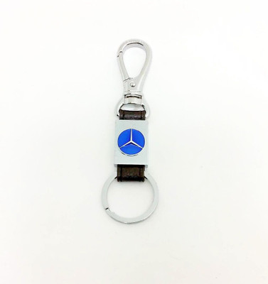 

eShop24x7 Mercedes Locking Key Chain(Silver)