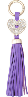 

Super Drool Purple Fringes Locking Key Chain(Purple)