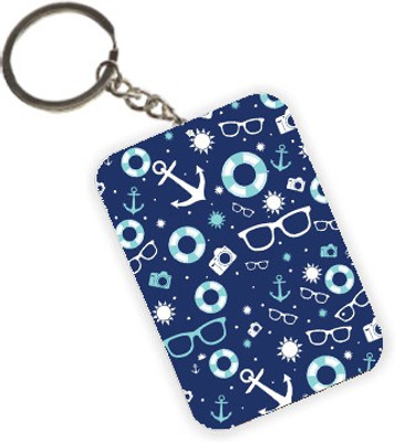 

The Crazy Me Anchor Travel Key Chain(Multicolor)