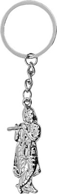 

U R God Shree Krishna Key Chain(Silver)