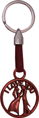 

Dealfinity Listen I love You Key Chain(Red)