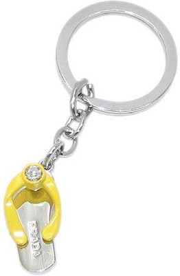 

Aura Good Luck Chappal Imported Locking Key Chain(Multicolor)